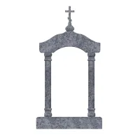 Элитный памятник ЭЛ-120 — Голубой гранито-гнейс