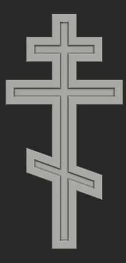 Памятник с крестом КР-235
