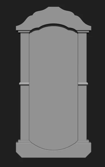 Резной памятник РЗ-316